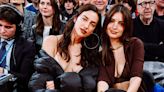 Emily Ratajkowski and Irina Shayk Sit Courtside at Knicks Game for a Fashionable Girls’ Night Out