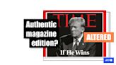 Altered Time cover spreads after Trump interview