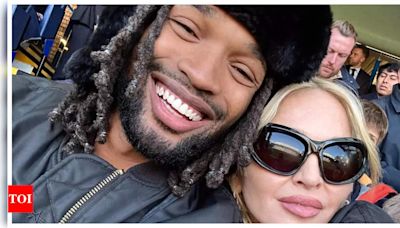 Madonna and Akeen Morris enjoy a romantic trip to London - Pics | - Times of India