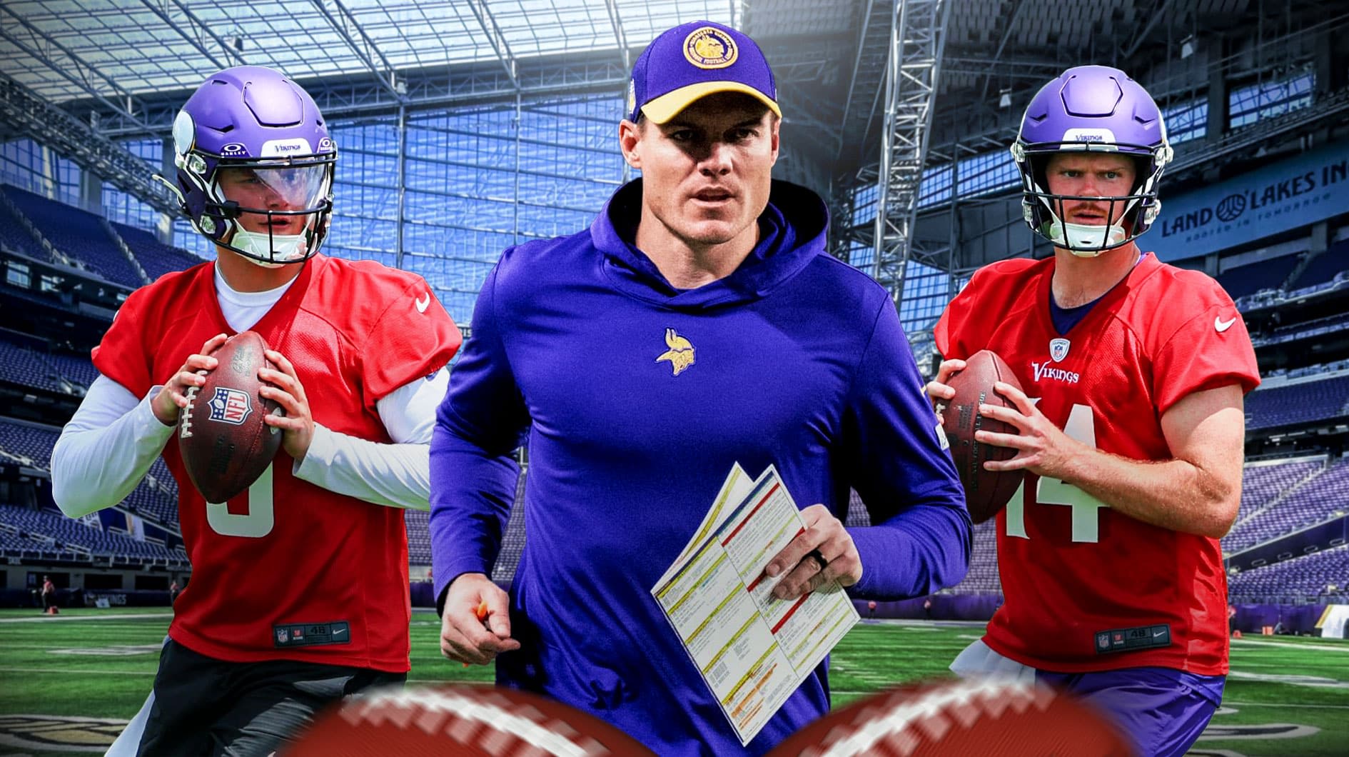 Vikings HC Kevin O'Connell Reveals JJ McCarthy Plan Amid Sam Darnold Competition