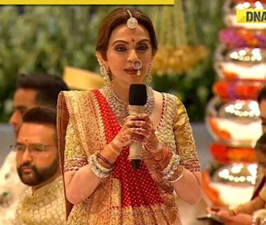 Viral video: Nita Ambani's touching words on 'Kanyadaan' move guests to tears, WATCH