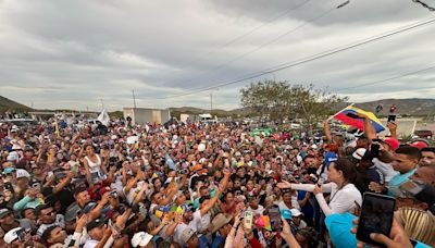 María Corina Machado en Barquisimeto: "Nadie detiene este movimiento de liberación nacional"