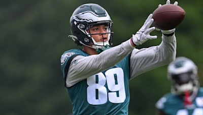 Eagles rookie Johnny Wilson looks primed to secure the third wide receiver spot