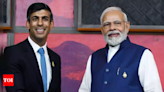 'Thank you for ...': PM Modi's message for outgoing UK PM Rishi Sunak | India News - Times of India