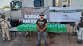 Cae hombre con más de 300 paquetes de cocaína en Sonora