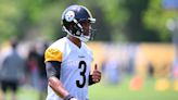 Steelers QB Russell Wilson limited with calf tightness at practice 3 days before season opener vs. Falcons