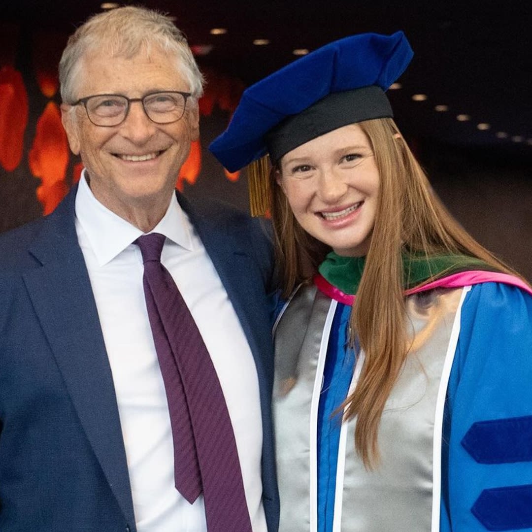 Bill Gates Celebrates Daughter Jennifer Gates Graduating From Medical School - E! Online