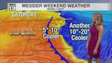 Cooler and rainier weekend around New Mexico