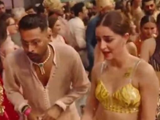 Watch: Hardik Pandya, Ananya Pandey's dance moves at Anant Ambani-Radhika Merchant wedding