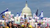 Protests and politics as Israel's Netanyahu addresses US Congress