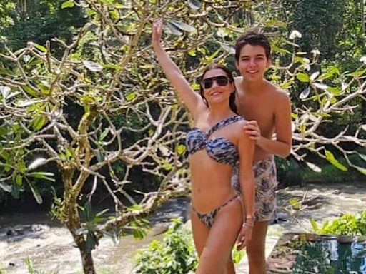 Grettell Valdez y su gran celebración de cumpleaños en Bali junto a su hijo Santino