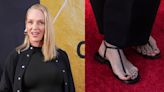 Uma Thurman Flexes Her Feet in Thong Sandals at ‘Pulp Fiction’ 30th Anniversary Reunion