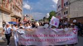 ONG y padres de familia marchan contra desapariciones de menores en sureste de México