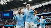 Manchester City goleó 5-1 al Wolverhampton con cuatro tantos de Haaland y uno de Julián Álvarez