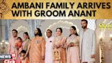 Nita Ambani And Mukesh Ambani Have Arrived For Their Son, Anant Ambani’s Wedding | News18 | N18V - News18