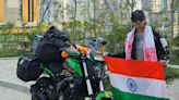 Woman from Assam on a solo world tour on a bike