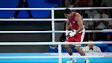 ...Mexico's Marco Verde in their men's 71 kg final boxing match at the 2024 Summer Olympics, Friday, Aug. 9, 2024, in Paris, France. (AP Photo/John Locher...