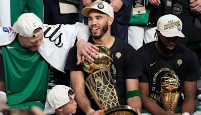 Boston Celtics seal 4-1 NBA finals win over Dallas Mavericks to claim record 18th title