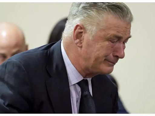 Alec Baldwin breaks down as Judge dismisses 'Rust' manslaughter case over withheld evidence - WATCH | English Movie News - Times of India