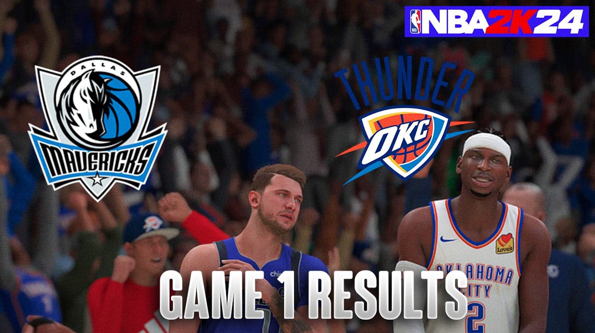 Mavericks vs. Thunder Game 1 Results According To NBA 2K24