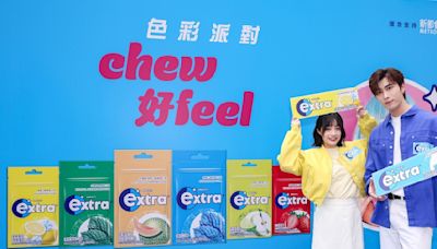 extra(R) chew 好 feel色彩派對揭幕 偶像 Phoebus 吳啟洋及sica何洛瑤現身演繹色彩配對展示