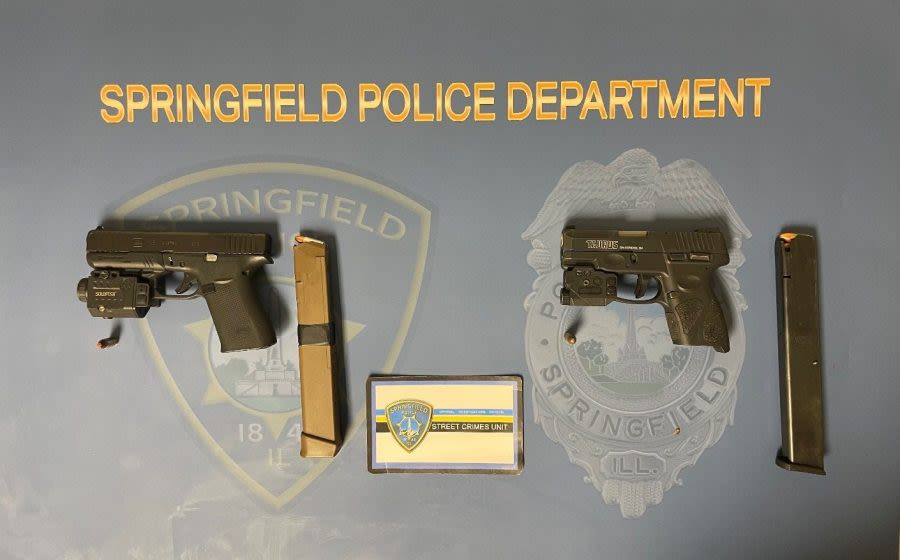 Springfield teens arrested, charged with illegal gun possession