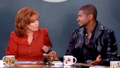 VIRAL VIDEO: Usher Endorses Kamala Harris on The View