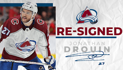 Avalanche Signs Jonathan Drouin | Colorado Avalanche