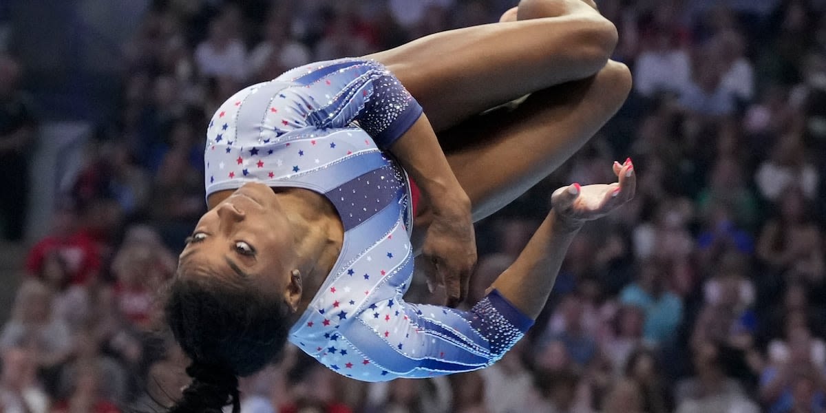 Science behind Simone Biles in the Olympics