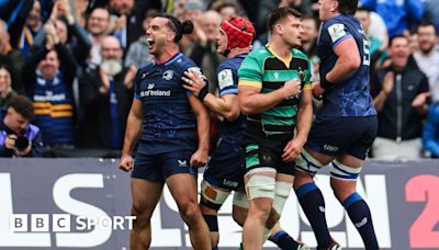 Investec Champions Cup: Leinster 20-17 Northampton - Leinster beat Saints to make Euro final with Lowe treble