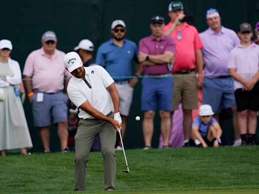 Xander Schauffele shoots 67, leads by 4 over Rory McIlroy, Jason Day at Wells Fargo Championship