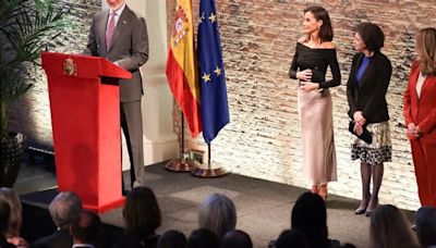 La reina Letizia conquista los Países Bajos con el primer look de su viaje de estado