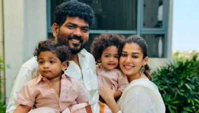 Father's Day 2024: Nayanthara shares a heartwarming video of Vignesh Shivan playing with their twins Uyir and Ulag