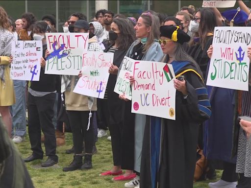 UCSD protests continue with walkout, call for UC system to divest from Israel