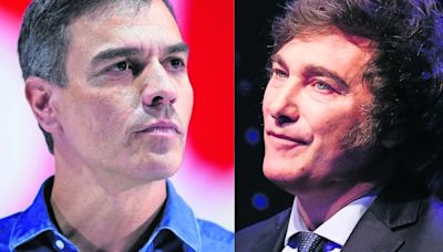 Pedro Sánchez y Milei ahondan su crisis diplomática