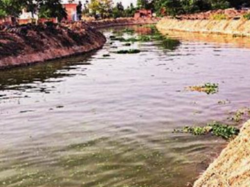 Reviving Barabanki's Jamjuriya Tributary: A Flood Prevention Success Story | Lucknow News - Times of India