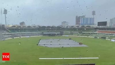 USA, Bangladesh warm-up game cancelled due to bad weather | Cricket News - Times of India