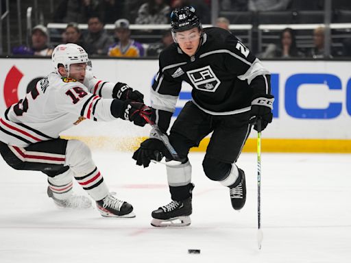 LA Kings rally late, finish 3rd in the Pacific Division with a 5-4 overtime victory over Chicago