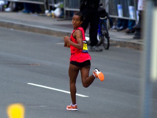 2014 Boston Marathon winner Buzunesh Deba finally gets some of her overdue prize money — but not from the BAA - The Boston Globe