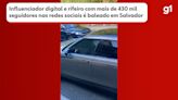 Influenciador digital e rifeiro com mais de 430 mil seguidores nas redes sociais é baleado na Bahia