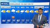 Mixed bag of weather for your Memorial Day Weekend