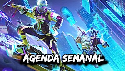 Agenda semanal de Free Fire del 24 al 30 de julio con Recarga de Tokens y Ruleta con Descuento