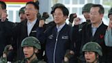 Taiwan president thanks pilots who scrambled against China drills