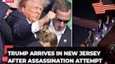 Trump assassination bid: Former President lands in New Jersey after shooting at Pennsylvania rally