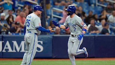 Royals beat Rays 8-1 for their seventh straight victory