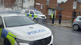 Police cordon erected after man found with injuries to face and legs