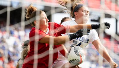 Emily Gaebe scores twice to propel St. Louis University past SIU Edwardsville in Bronze Boot game