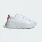 adidas 休閒鞋 女鞋 運動鞋 GRAND COURT PLATFORM 白 IH7645 (8641)