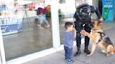 Policías municipales de Aguascalientes refuerzan la proximidad social con binomios caninos