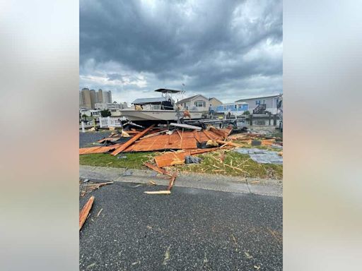 Strong winds, thunderstorms damage buildings in Ocean City
